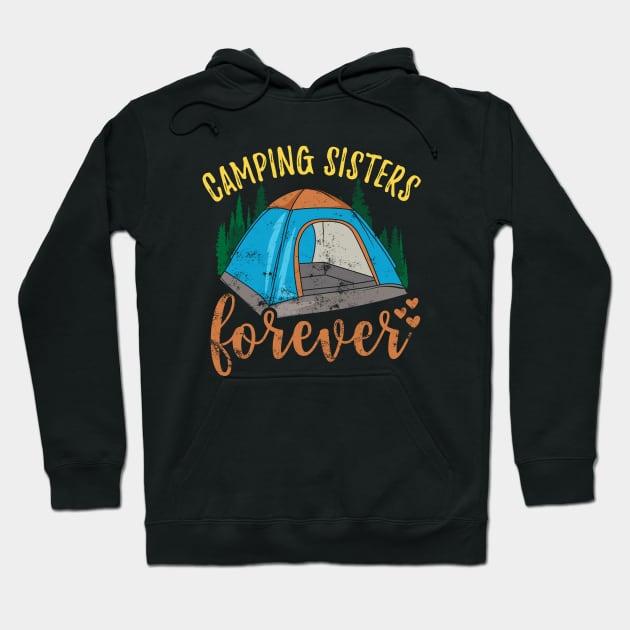 Camping Sisters Hoodie by Dolde08